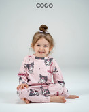 ست بلوز و شلوار راحتی بچگانه برند کوکو