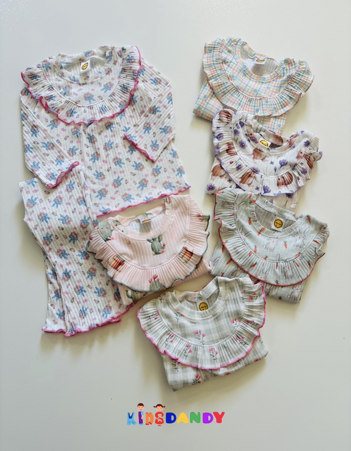 ست بلوز و شلوار راحتی دخترونه برند جامک
